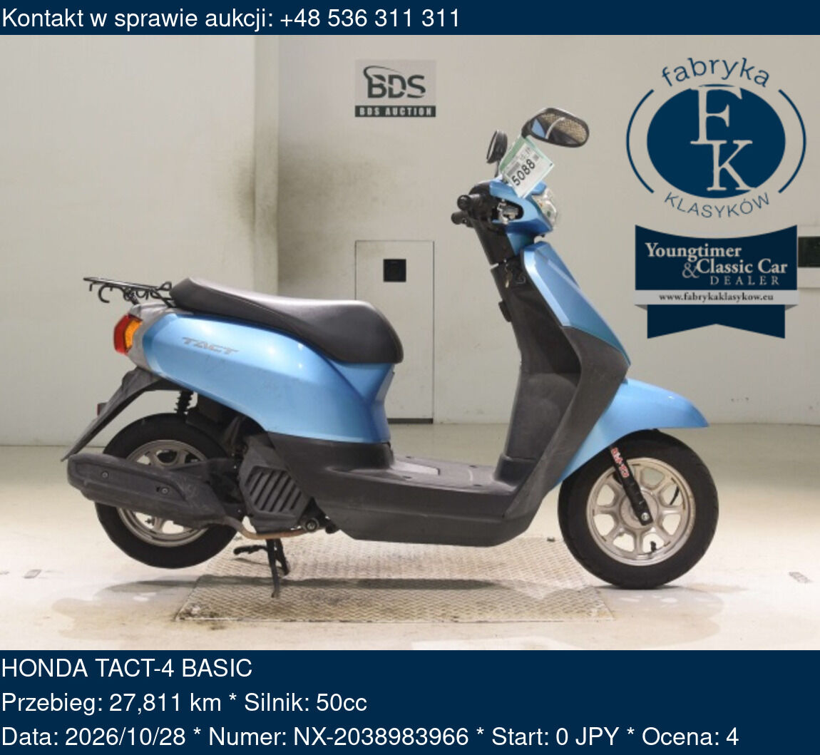 HONDA TACT-4 BASIC  - zdjęcie 2