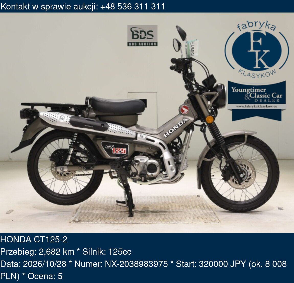 HONDA CT125-2  - zdjęcie 2