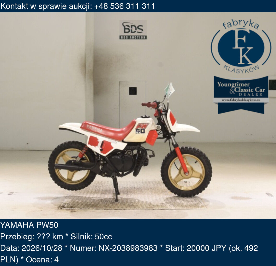 YAMAHA PW50  - zdjęcie 2