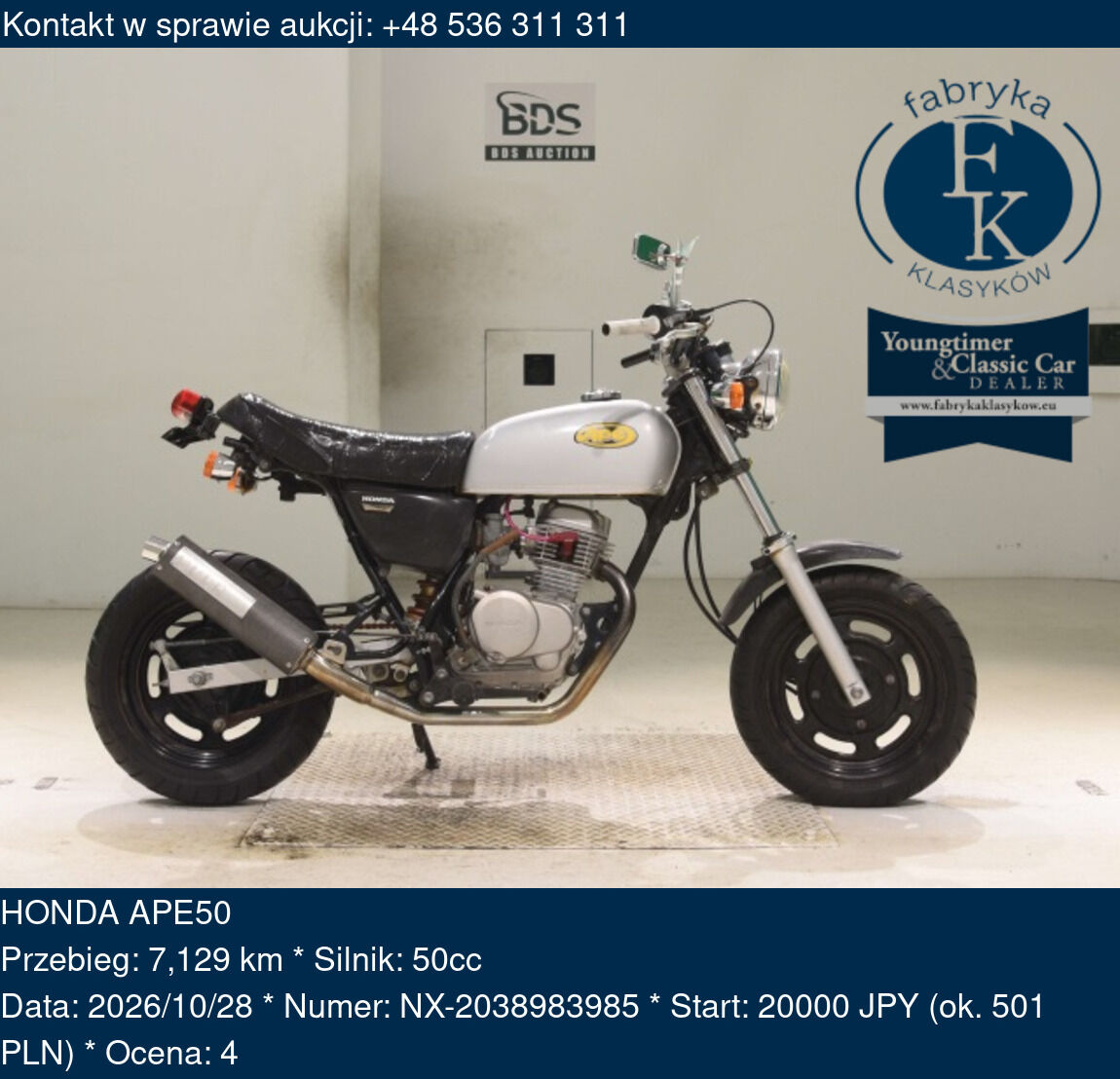 HONDA APE50  - zdjęcie 2