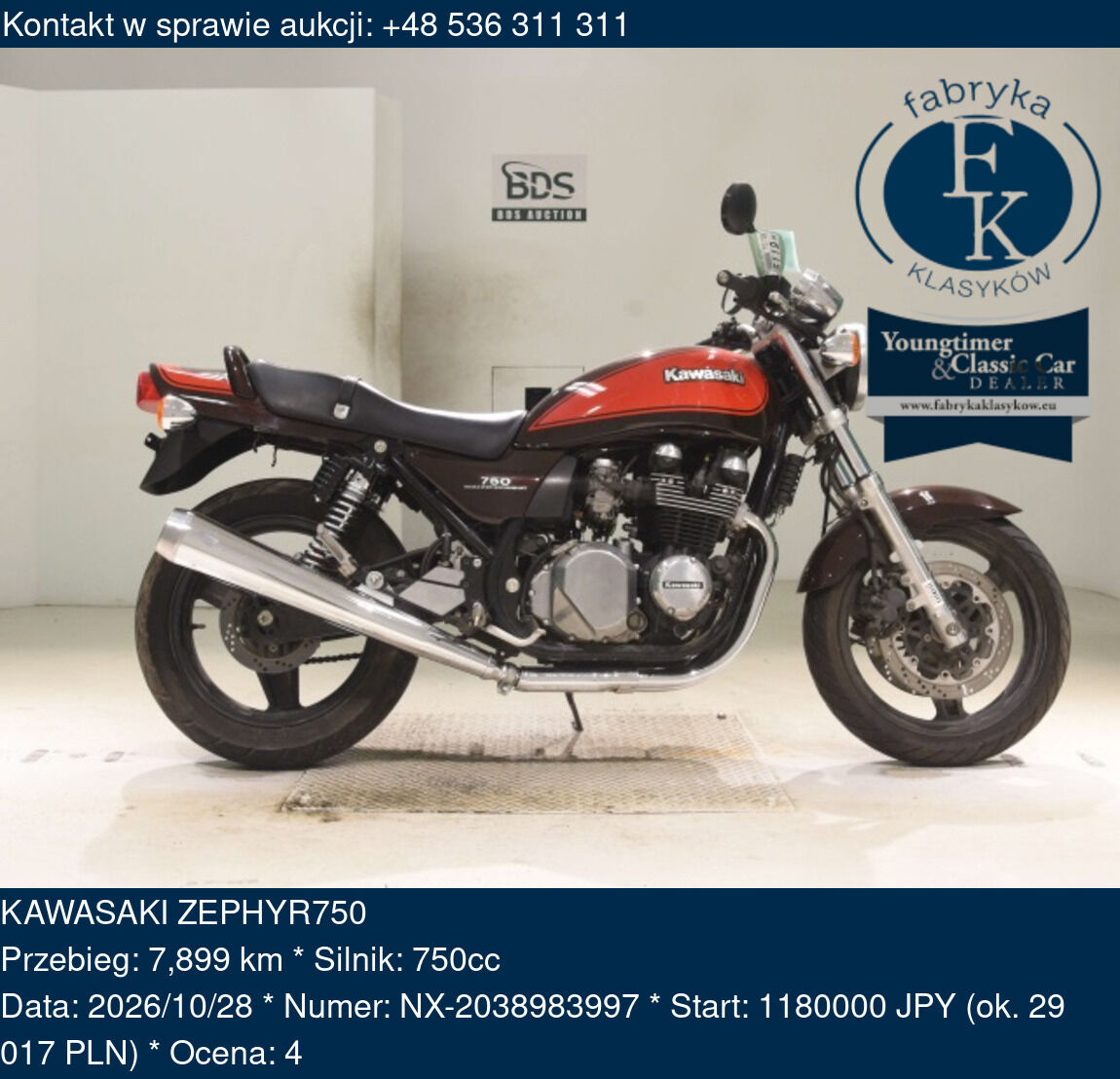 KAWASAKI ZEPHYR750  - zdjęcie 2