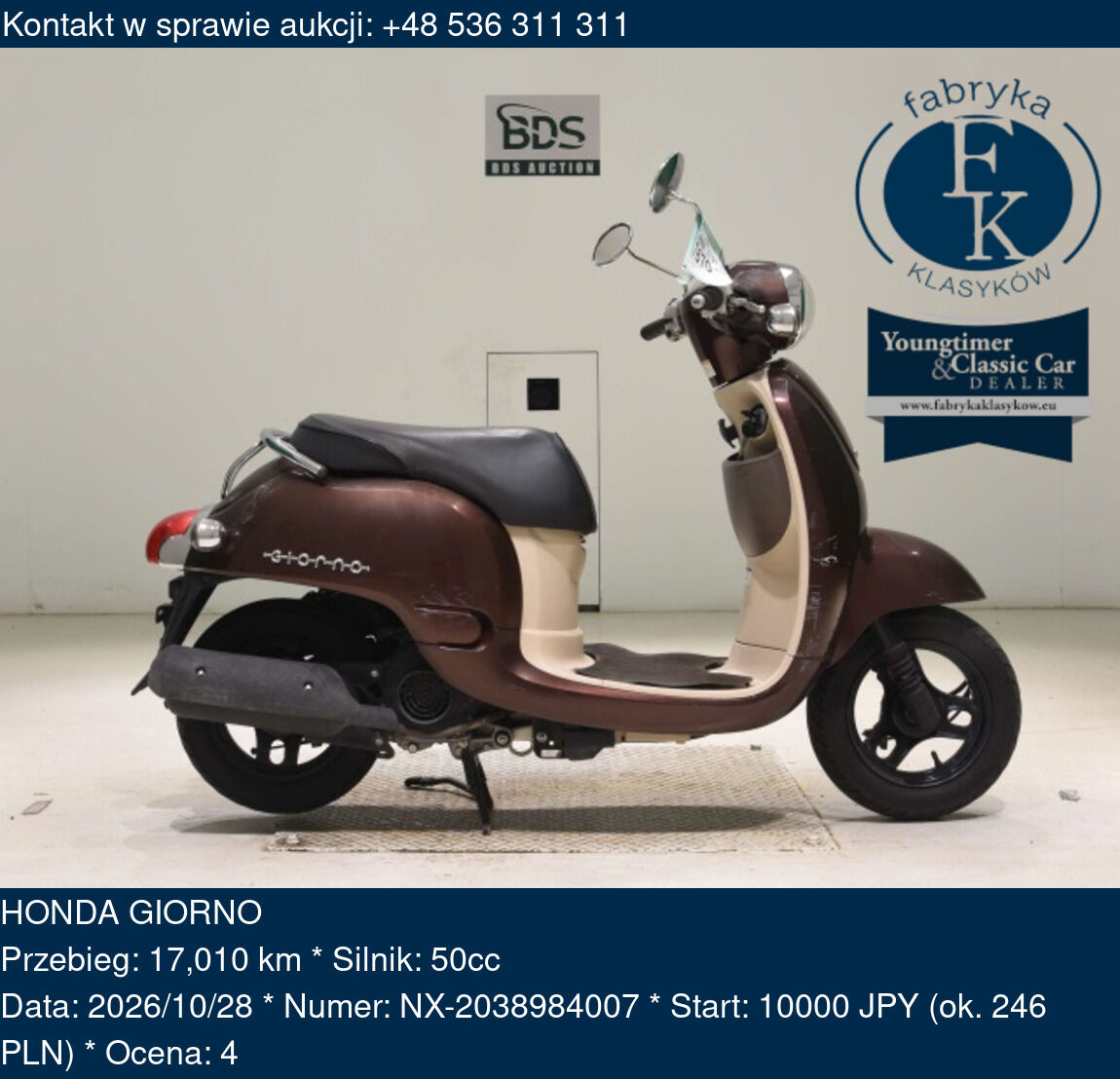 HONDA GIORNO  - zdjęcie 2