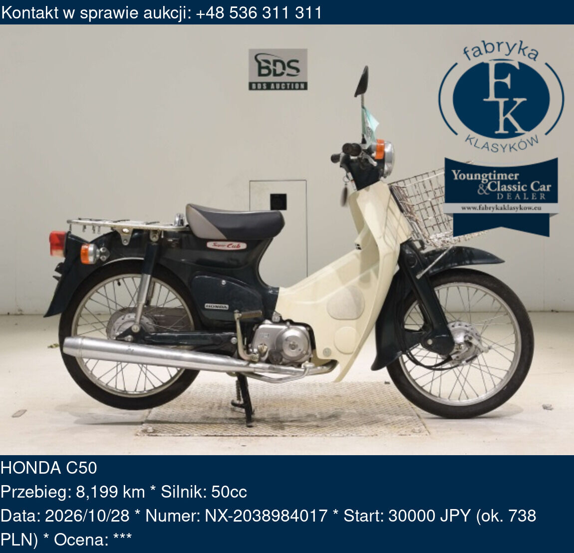 HONDA C50  - zdjęcie 2