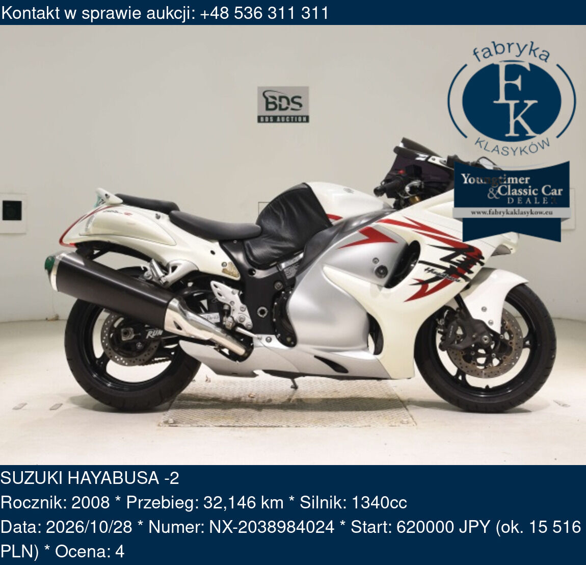 SUZUKI HAYABUSA -2 2008 - zdjęcie 2