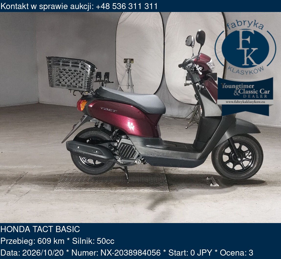 HONDA TACT BASIC  - zdjęcie 2