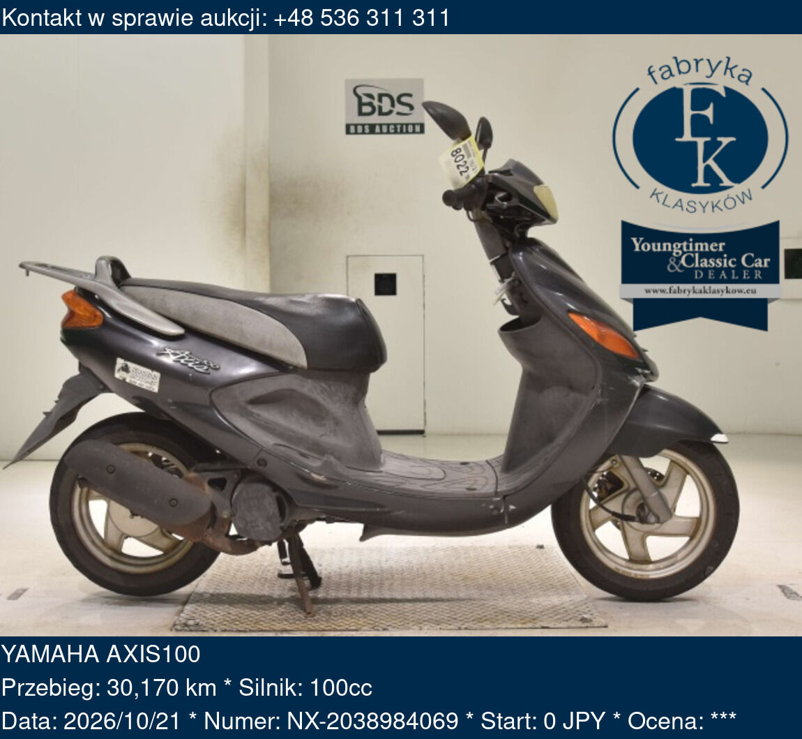YAMAHA AXIS100  - zdjęcie 2
