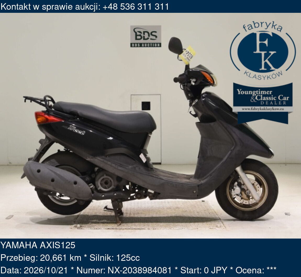 YAMAHA AXIS125  - zdjęcie 2
