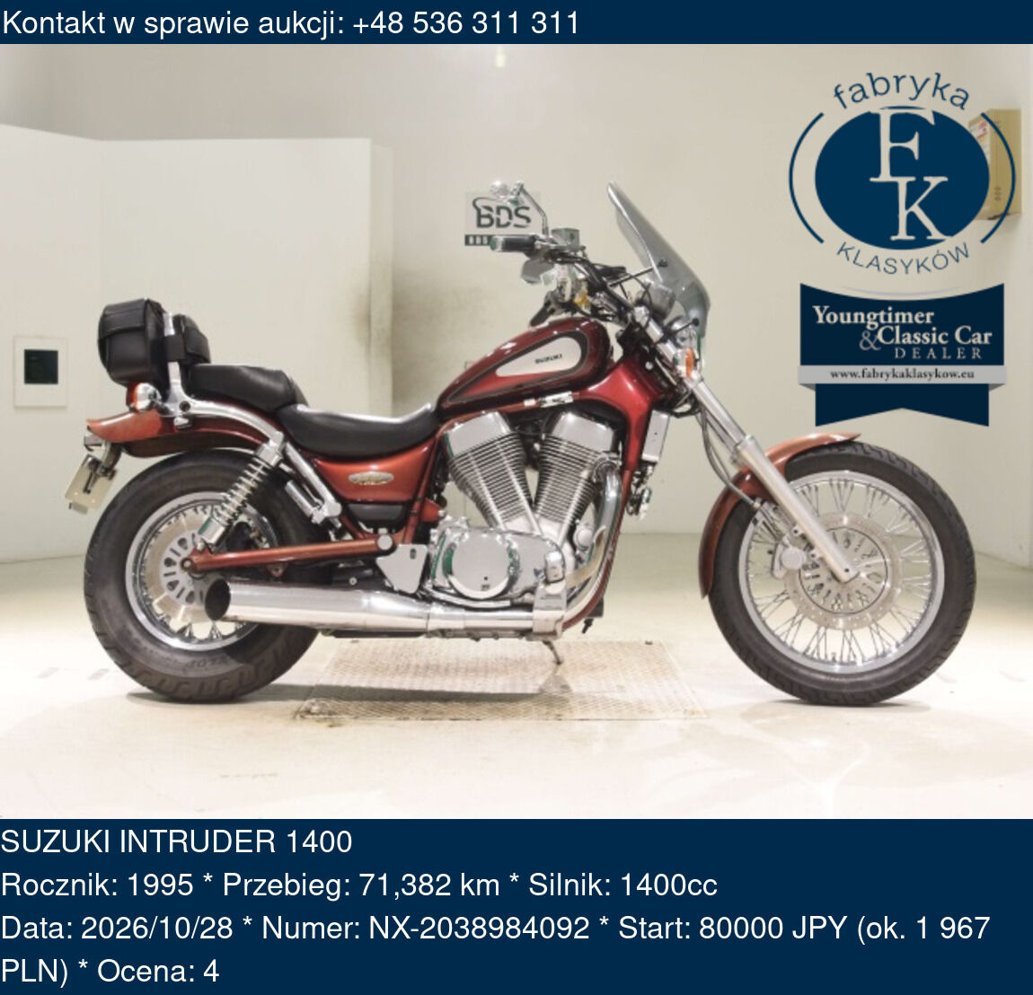 SUZUKI INTRUDER 1400 1995 - zdjęcie 2