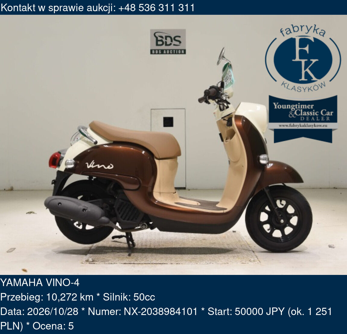 YAMAHA VINO-4  - zdjęcie 2