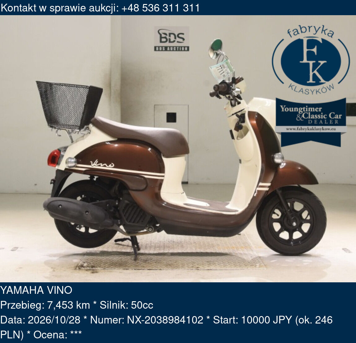 YAMAHA VINO  - zdjęcie 2