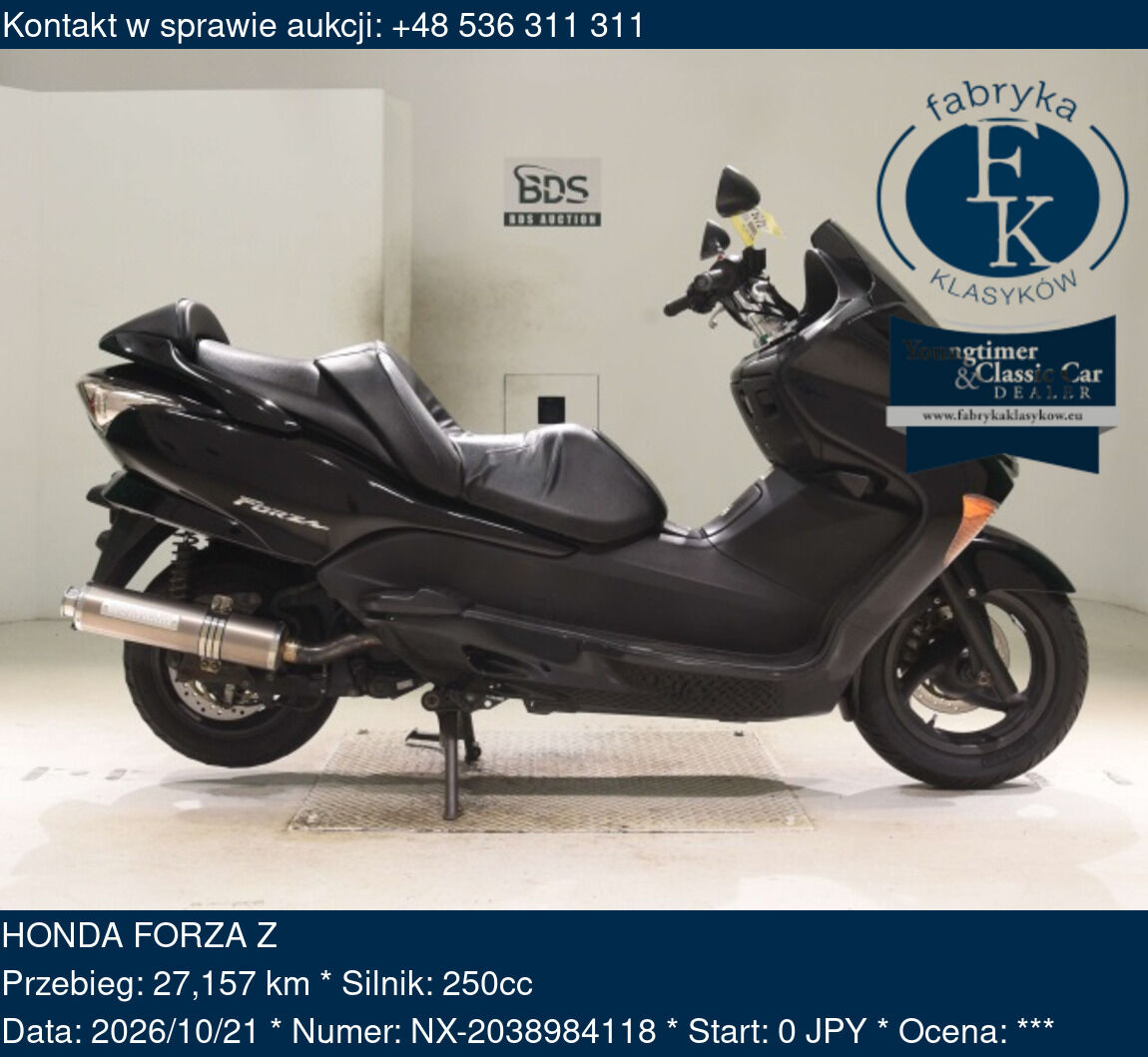 HONDA FORZA Z  - zdjęcie 2