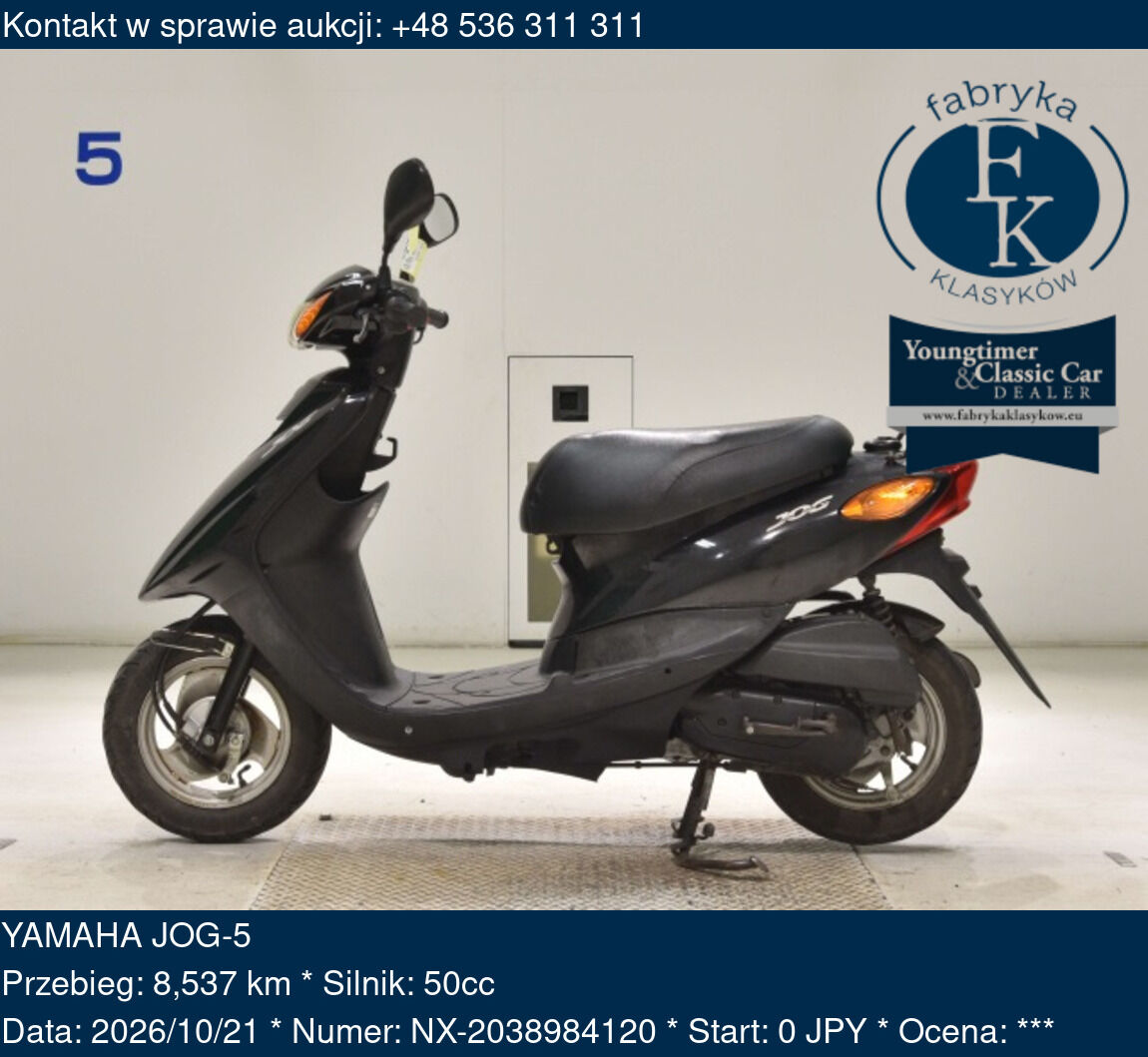 YAMAHA JOG-5  - zdjęcie 2