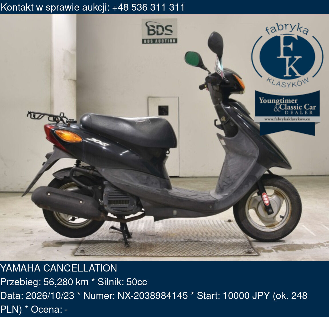 YAMAHA CANCELLATION  - zdjęcie 2