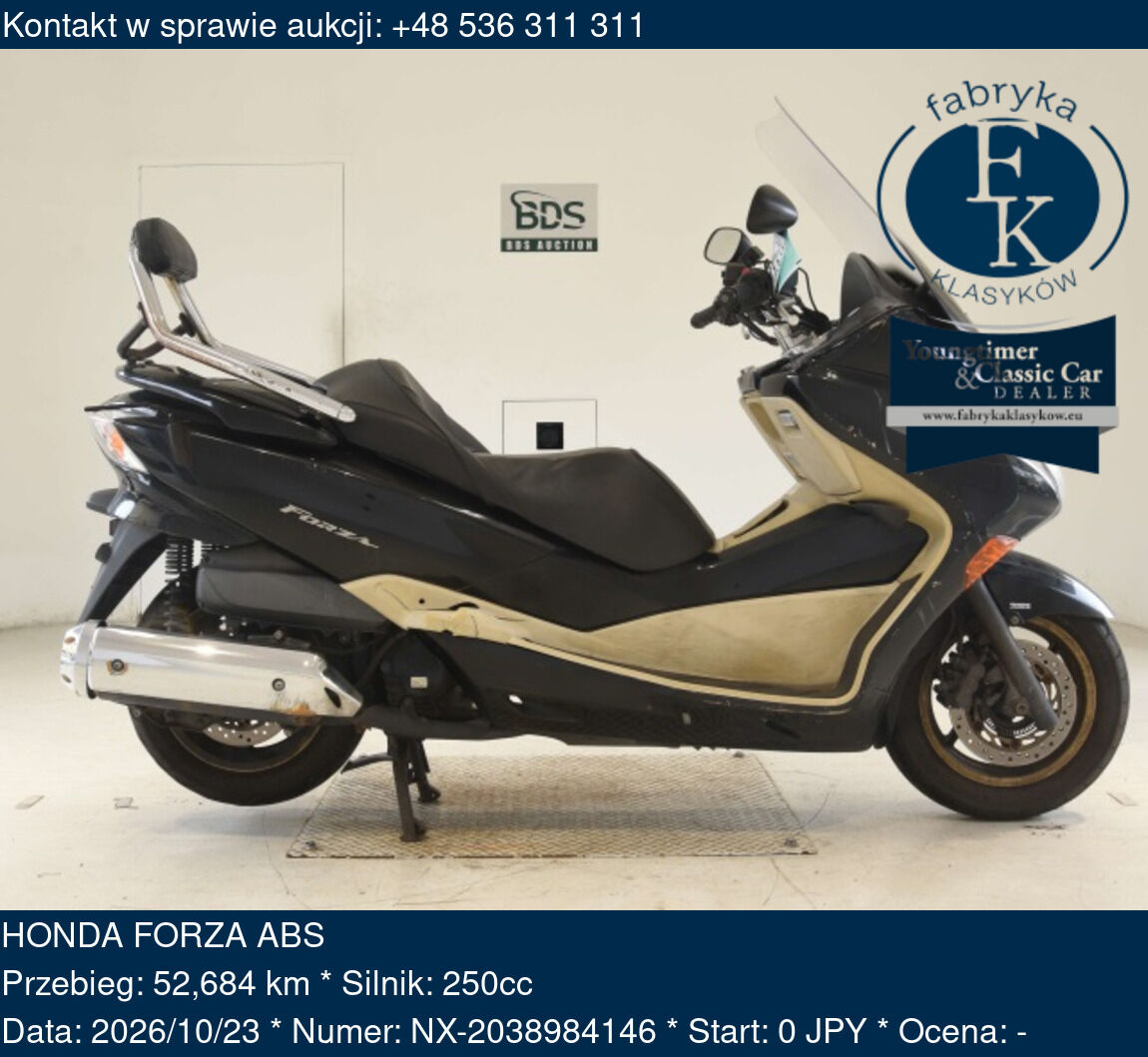 HONDA FORZA ABS - zdjęcie 2
