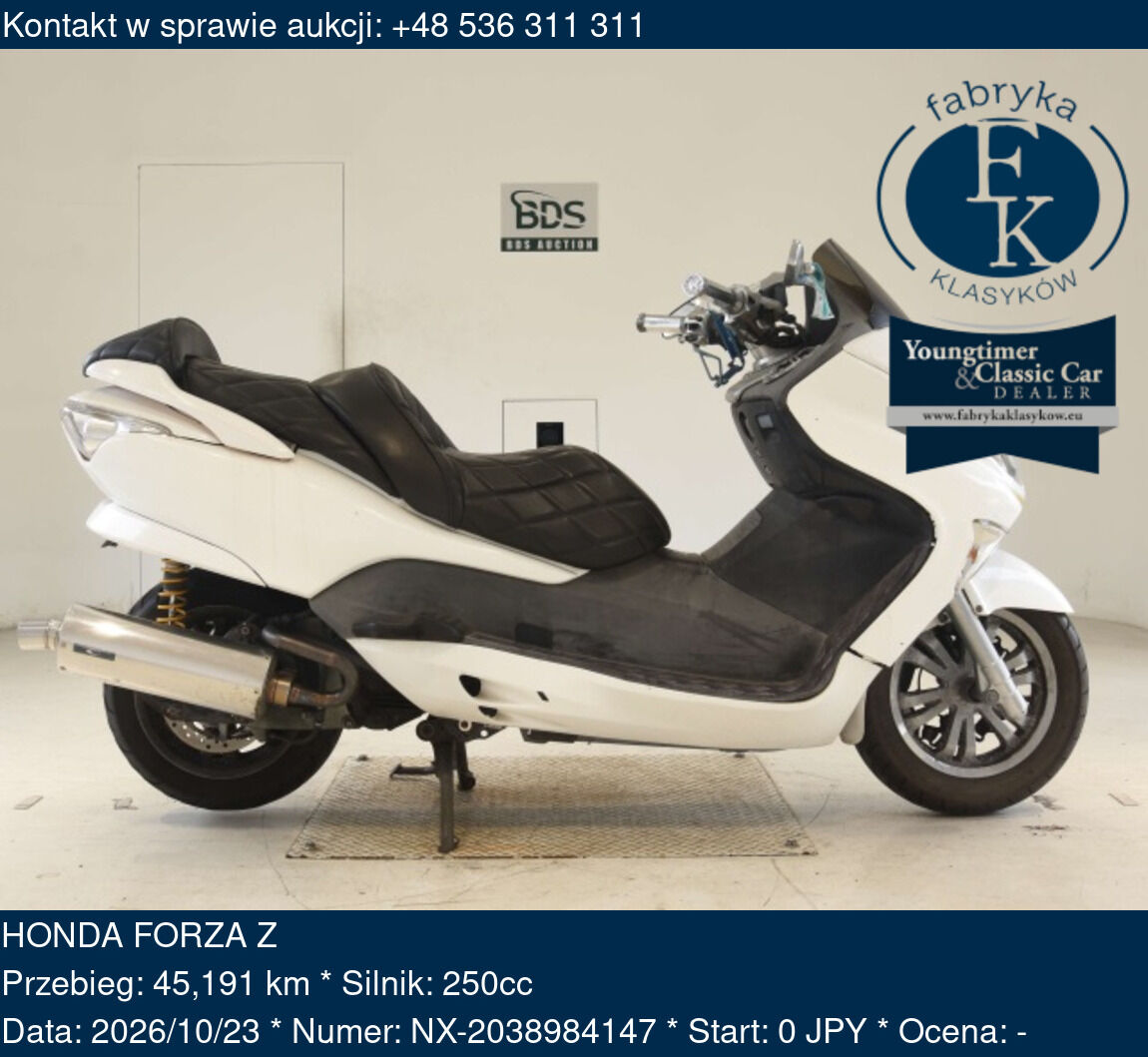 HONDA FORZA Z  - zdjęcie 2