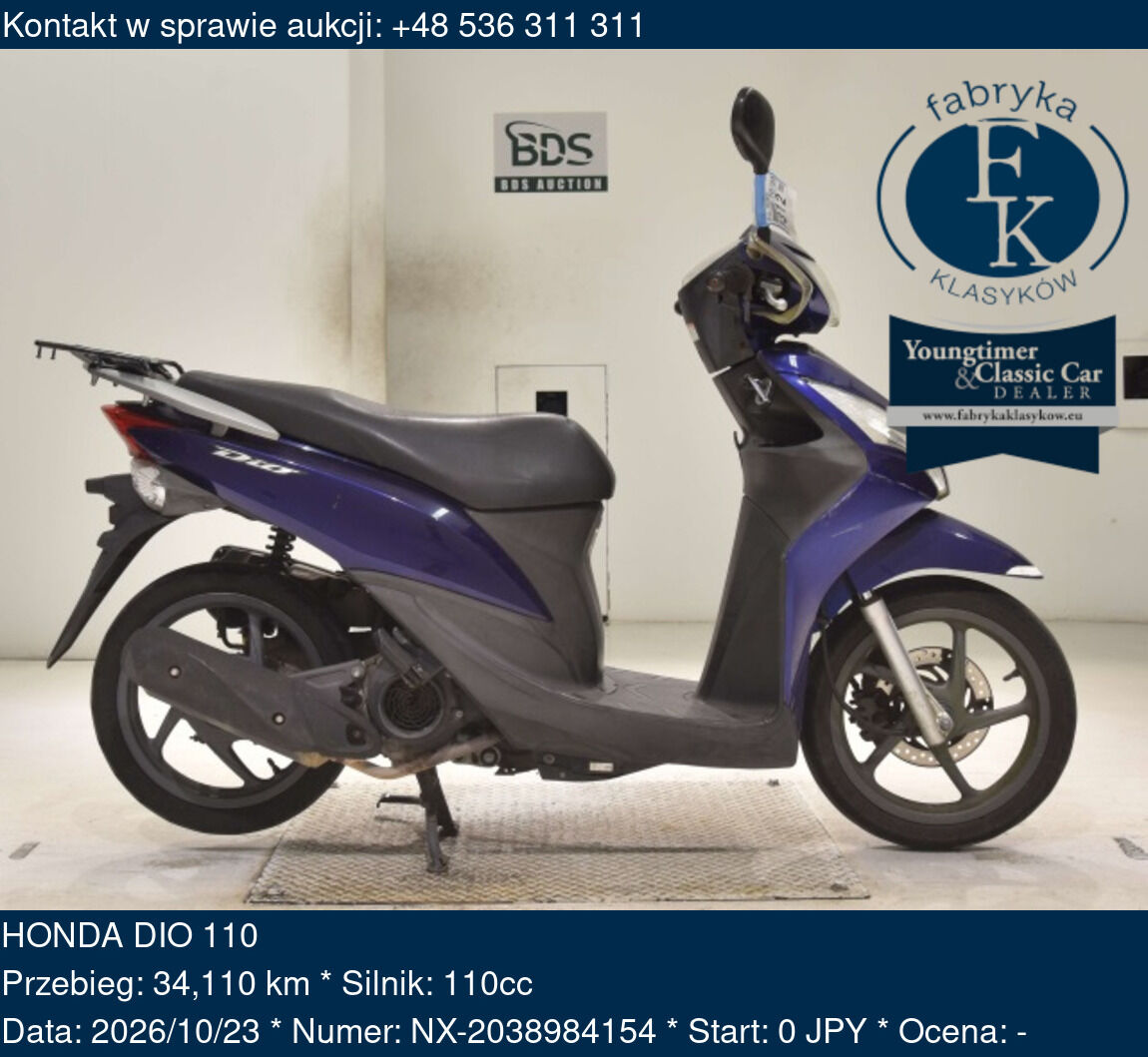 HONDA DIO 110  - zdjęcie 2