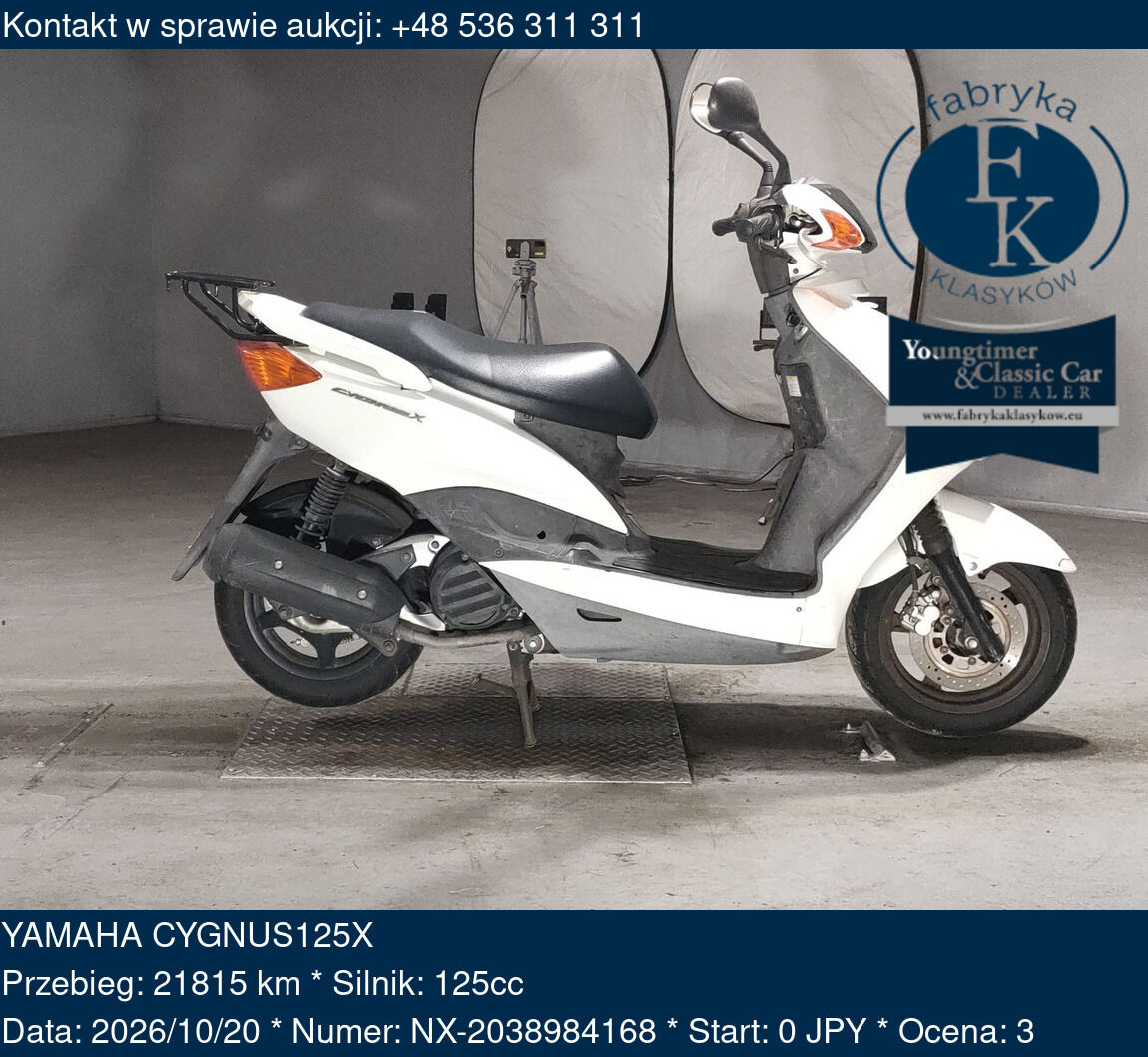 YAMAHA CYGNUS125X  - zdjęcie 2