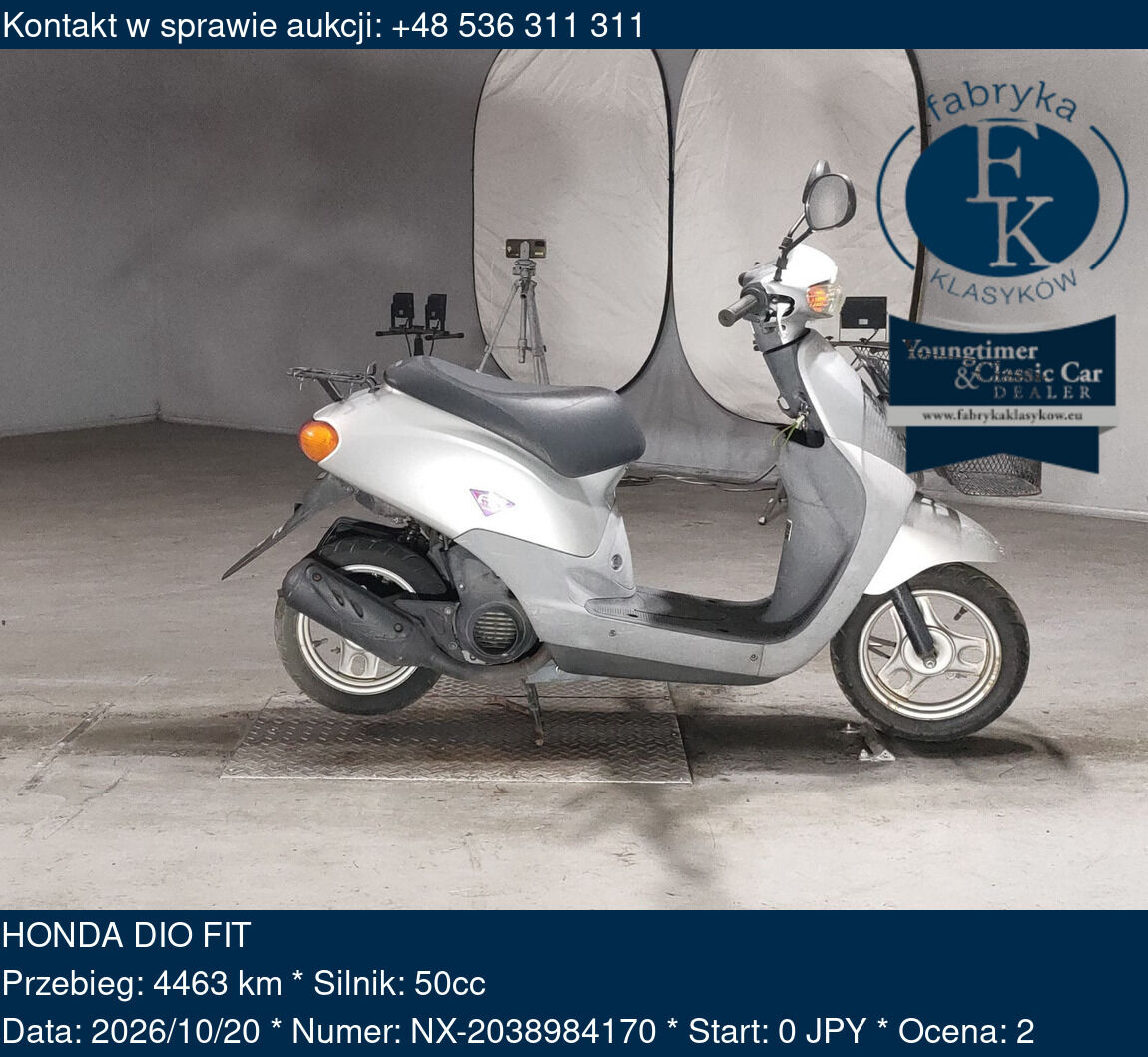 HONDA DIO FIT  - zdjęcie 2