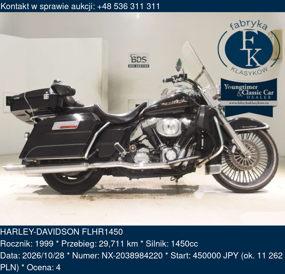 HARLEY-DAVIDSON FLHR1450 1999 - zdjęcie 2
