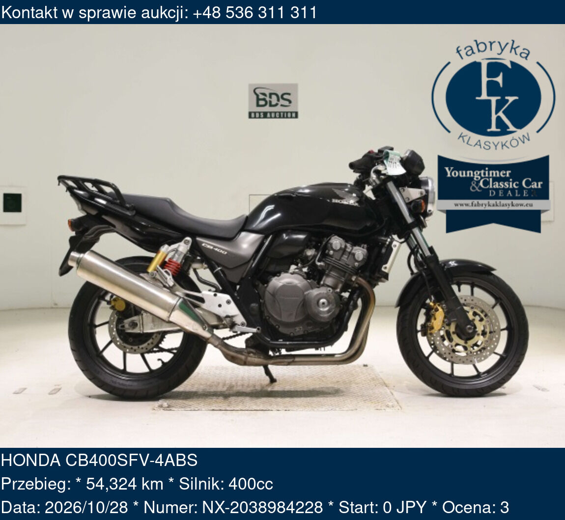 HONDA CB400SFV-4ABS  - zdjęcie 2