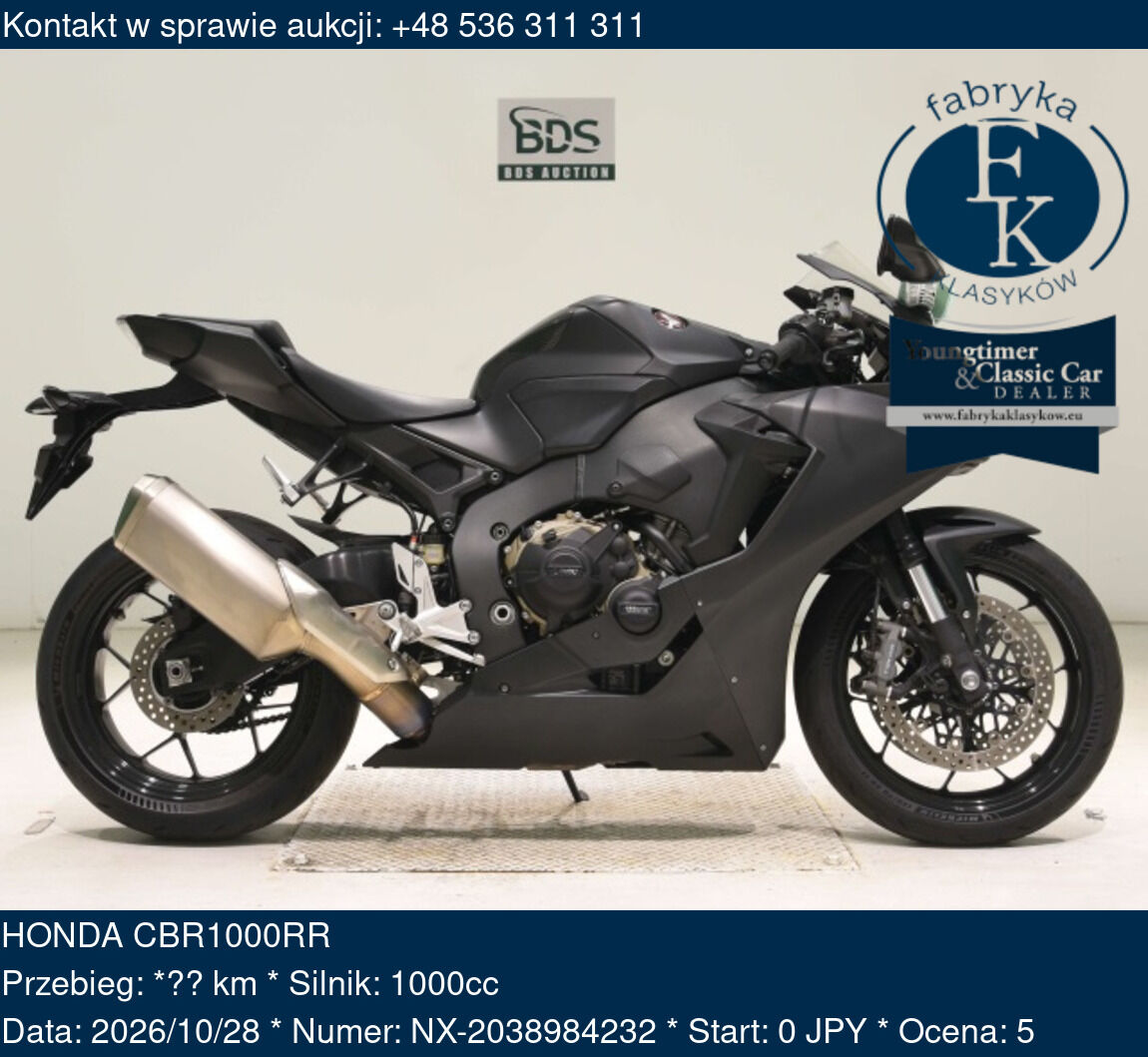 HONDA CBR1000RR  - zdjęcie 2