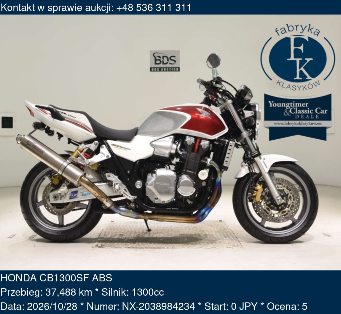 HONDA CB1300SF ABS  - zdjęcie 2