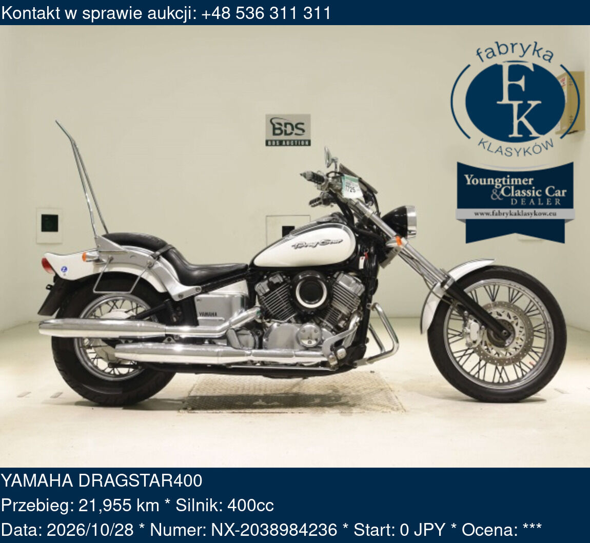YAMAHA DRAGSTAR400  - zdjęcie 2