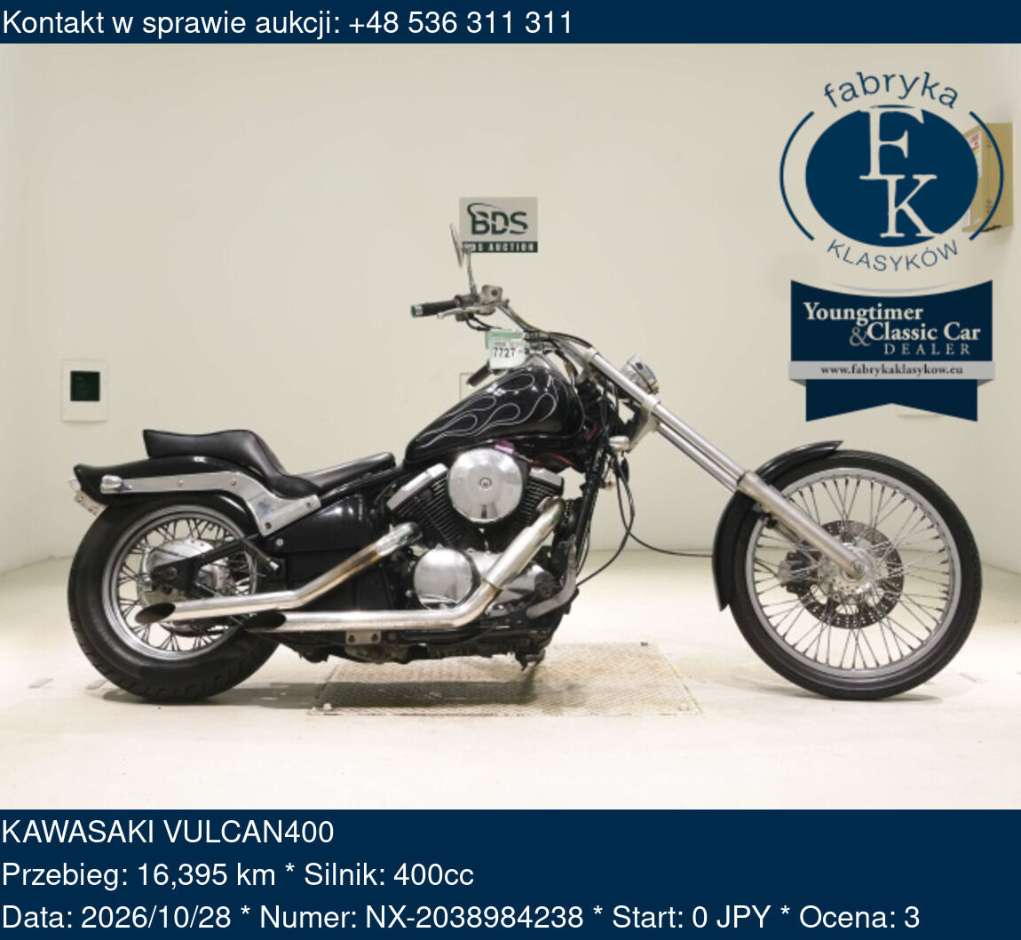 KAWASAKI VULCAN400  - zdjęcie 2