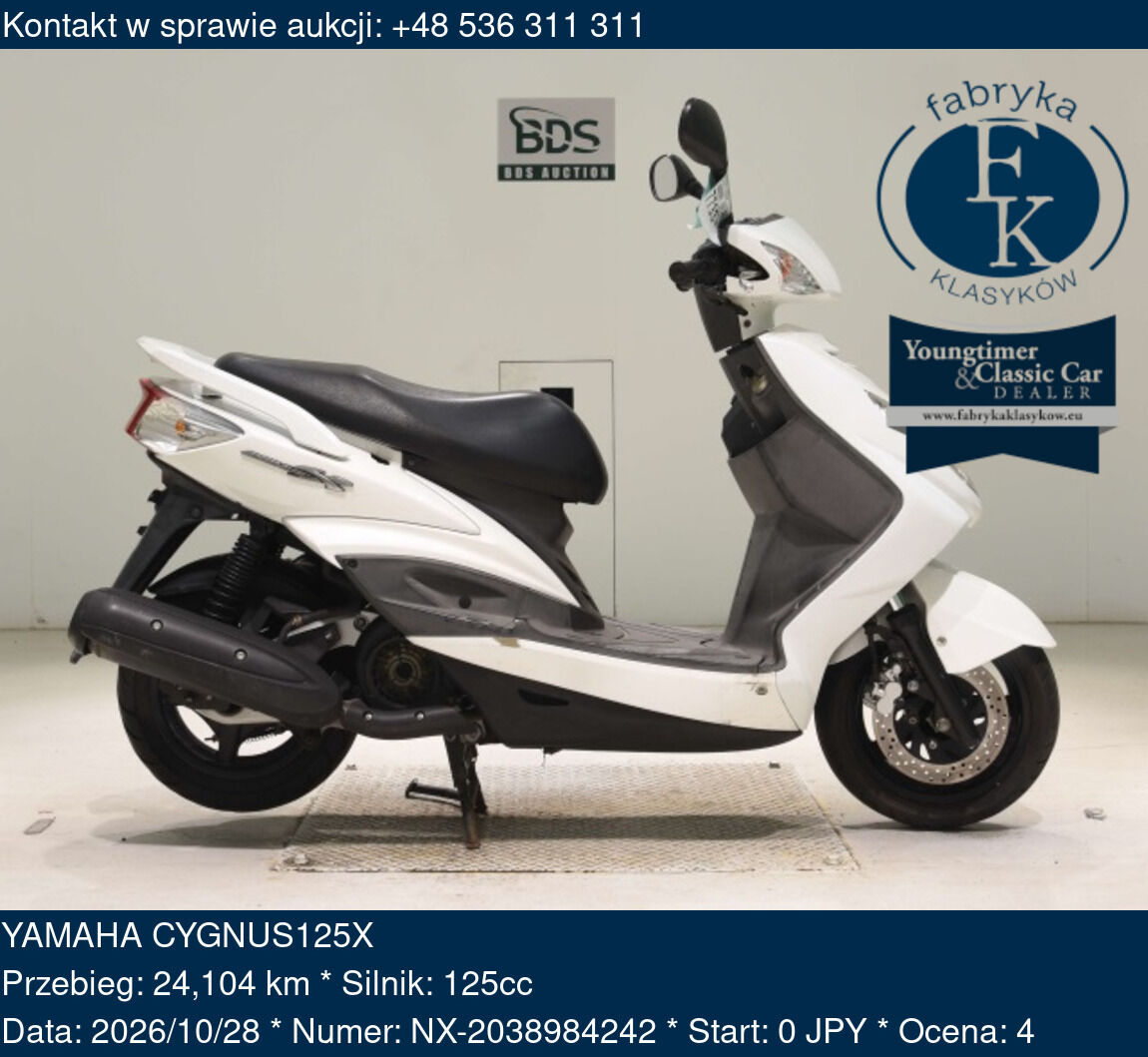 YAMAHA CYGNUS125X  - zdjęcie 2