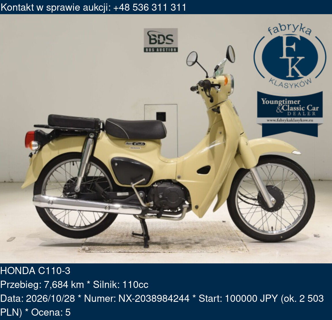 HONDA C110-3  - zdjęcie 2