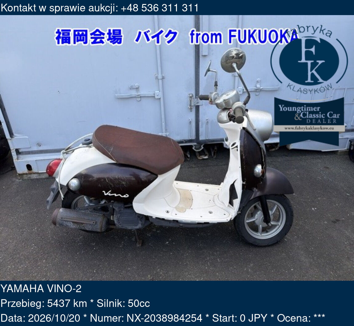 YAMAHA VINO-2  - zdjęcie 2