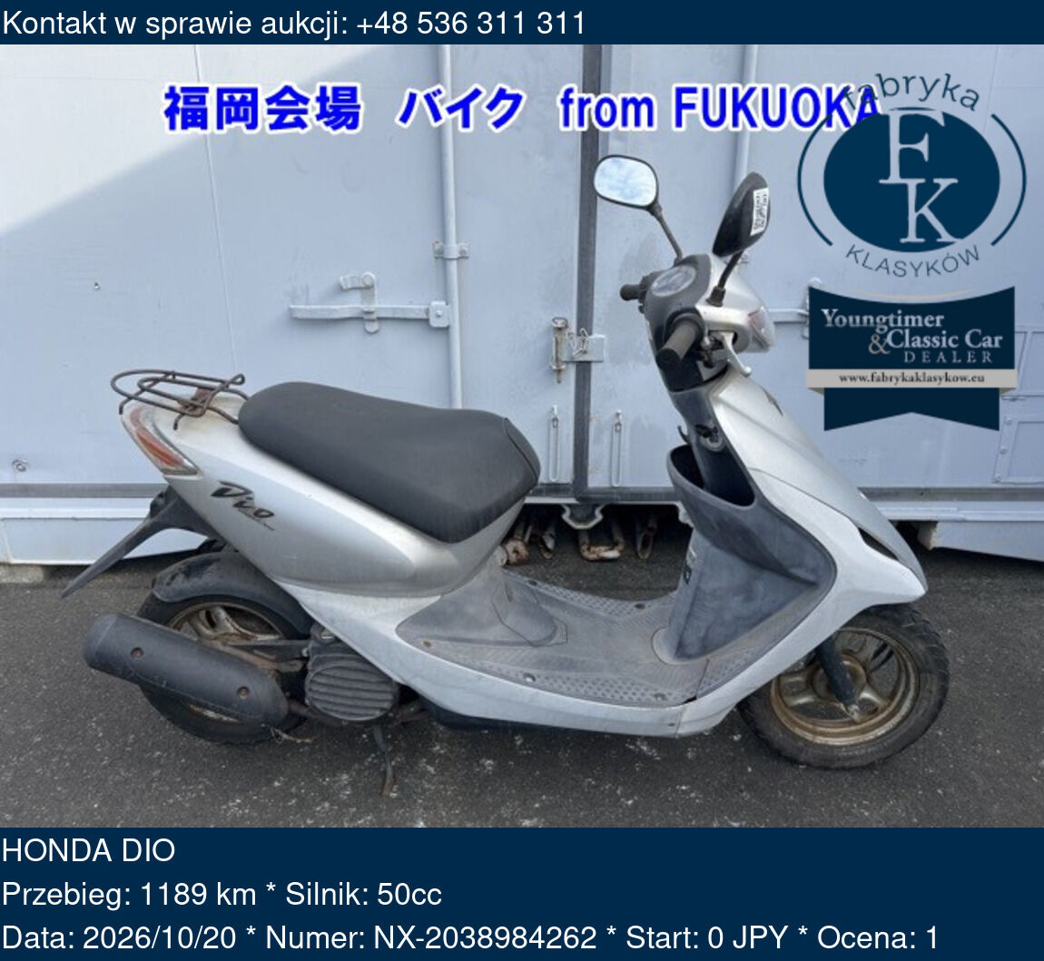 HONDA DIO  - zdjęcie 2