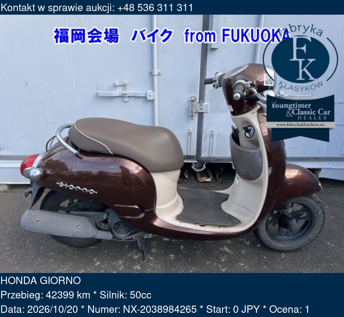 HONDA GIORNO  - zdjęcie 2
