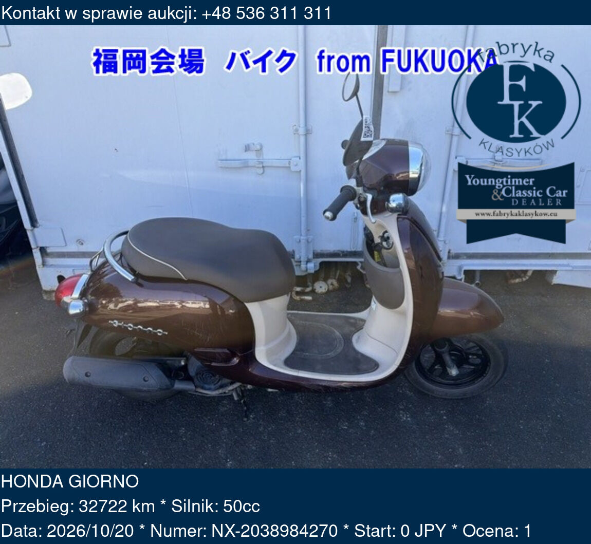 HONDA GIORNO  - zdjęcie 2