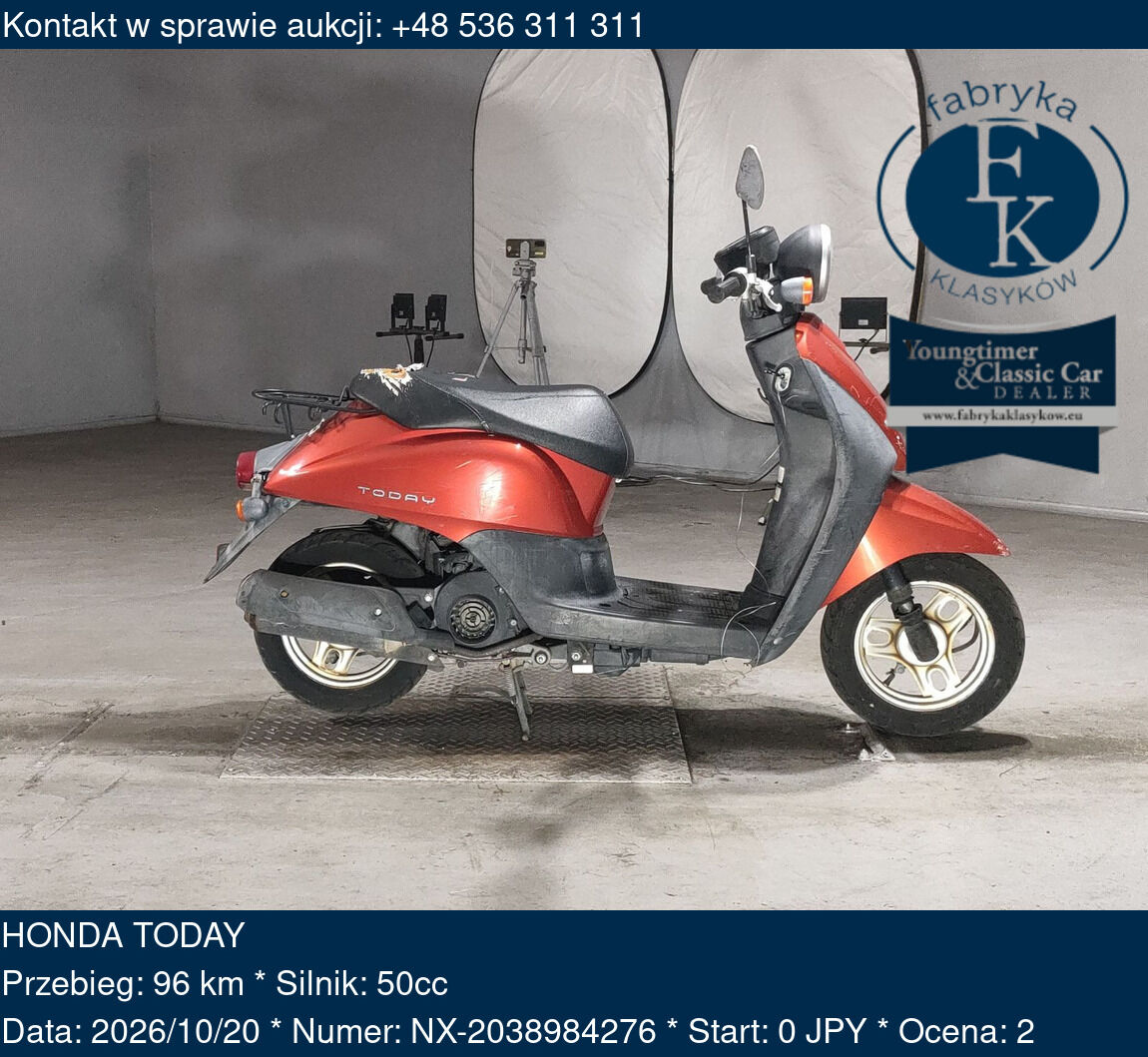 HONDA TODAY  - zdjęcie 2