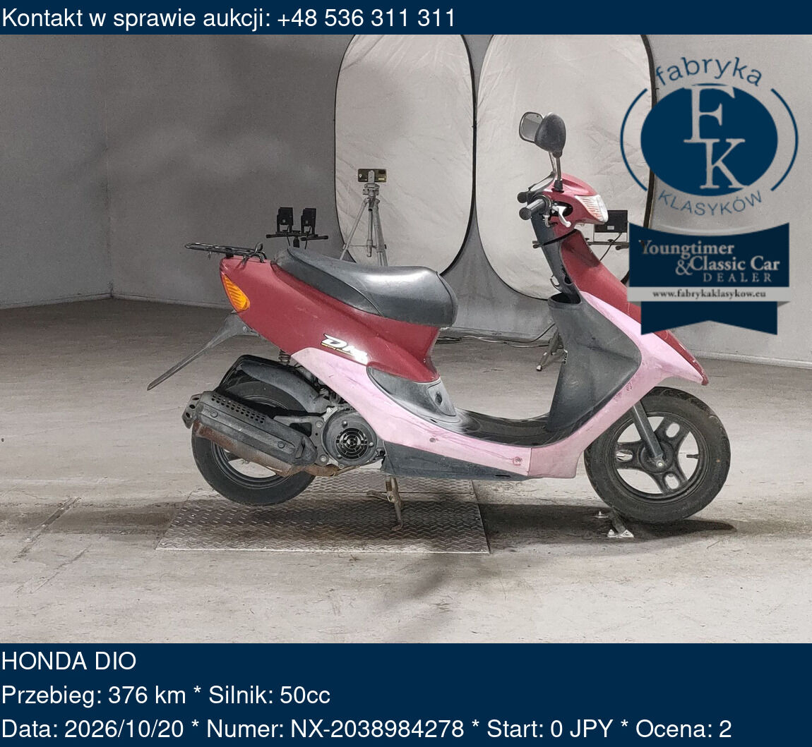 HONDA DIO  - zdjęcie 2