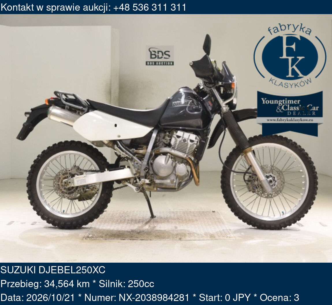 SUZUKI DJEBEL250XC  - zdjęcie 2
