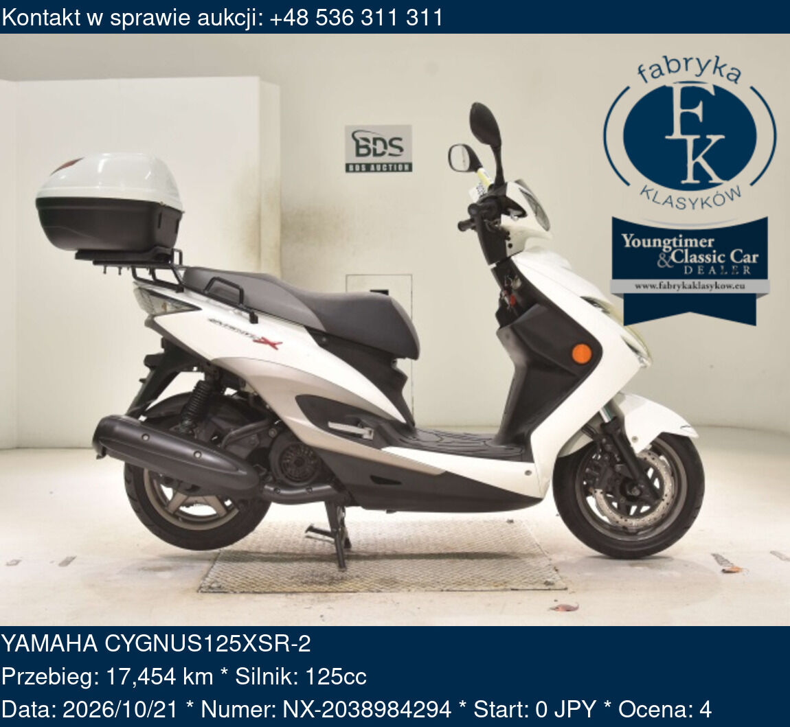 YAMAHA CYGNUS125XSR-2  - zdjęcie 2