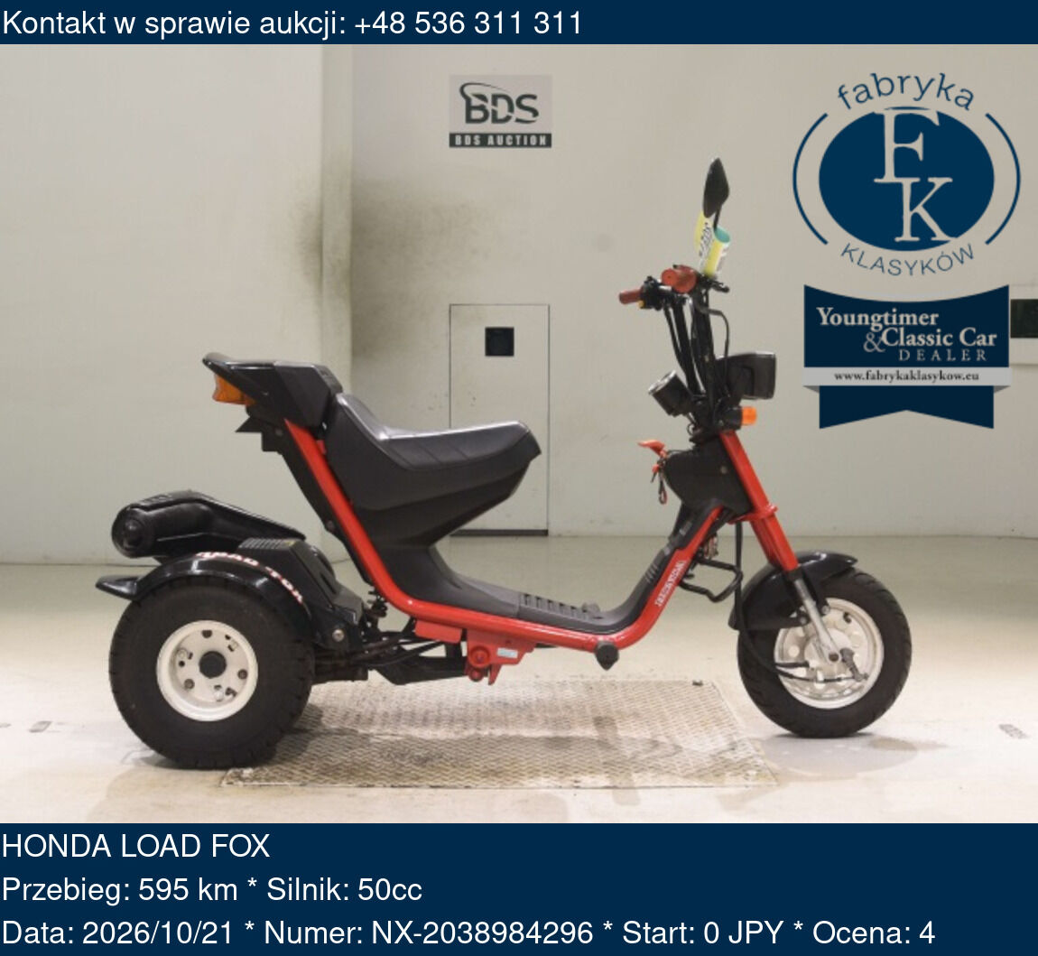 HONDA LOAD FOX - zdjęcie 2