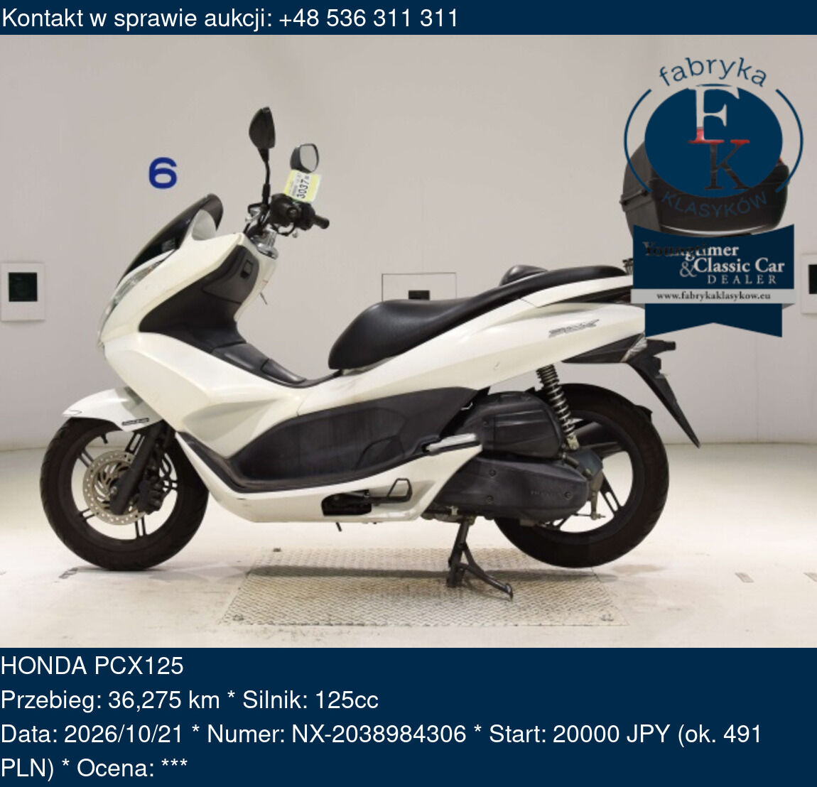 HONDA PCX125  - zdjęcie 2