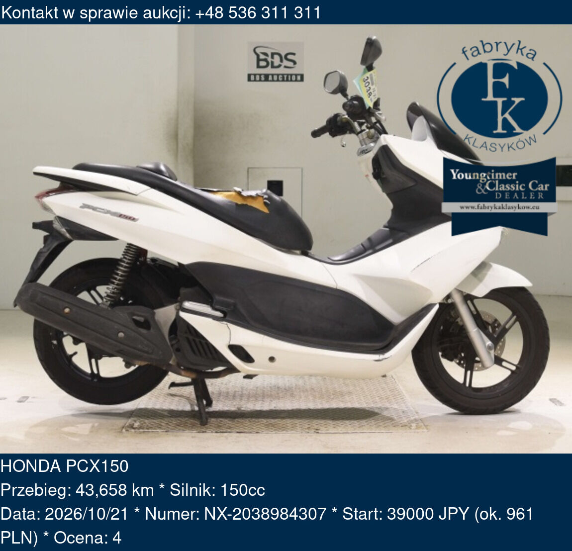 HONDA PCX150  - zdjęcie 2