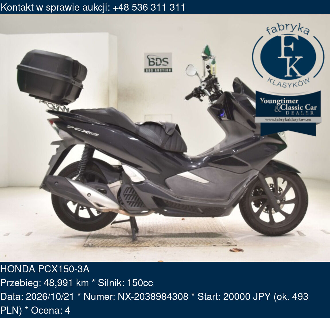 HONDA PCX150-3A - zdjęcie 2