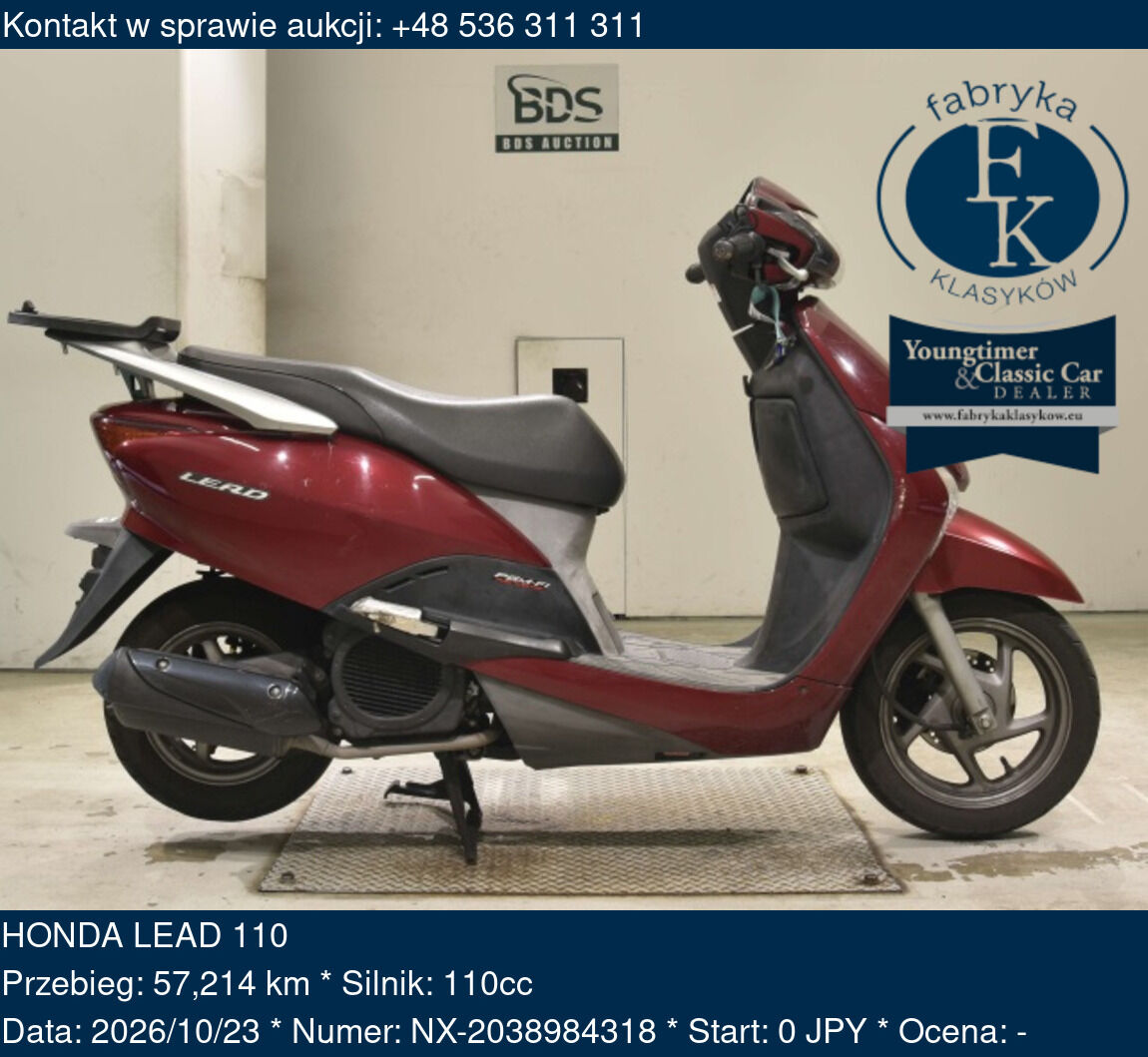 HONDA LEAD 110  - zdjęcie 2