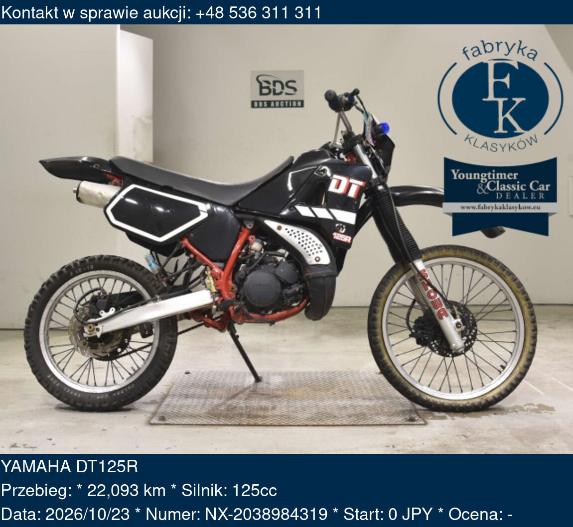 YAMAHA DT125R  - zdjęcie 2