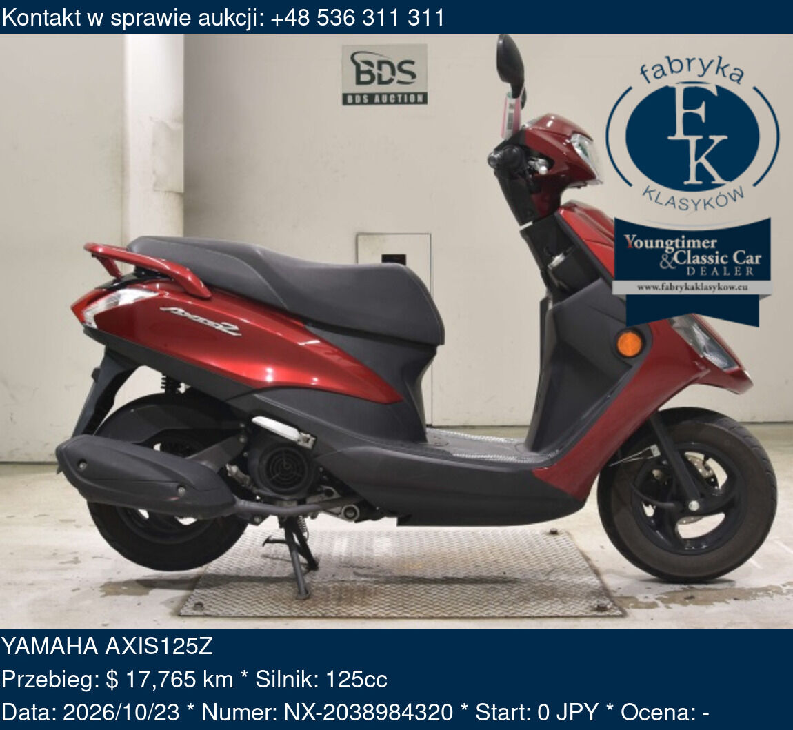 YAMAHA AXIS125Z  - zdjęcie 2