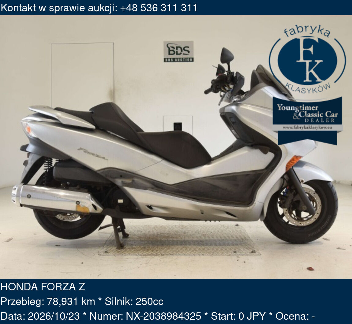 HONDA FORZA Z  - zdjęcie 2