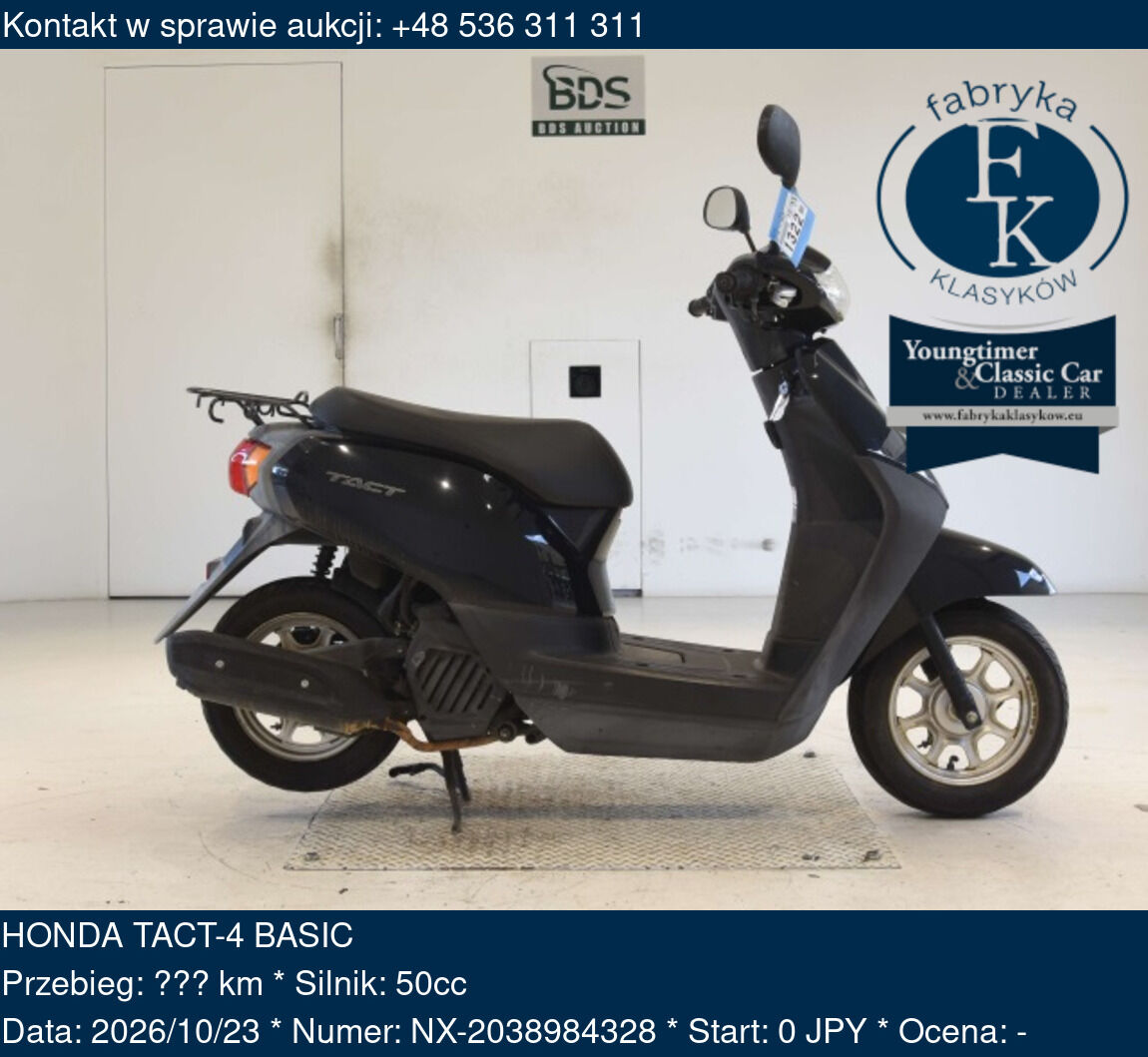 HONDA TACT-4 BASIC  - zdjęcie 2