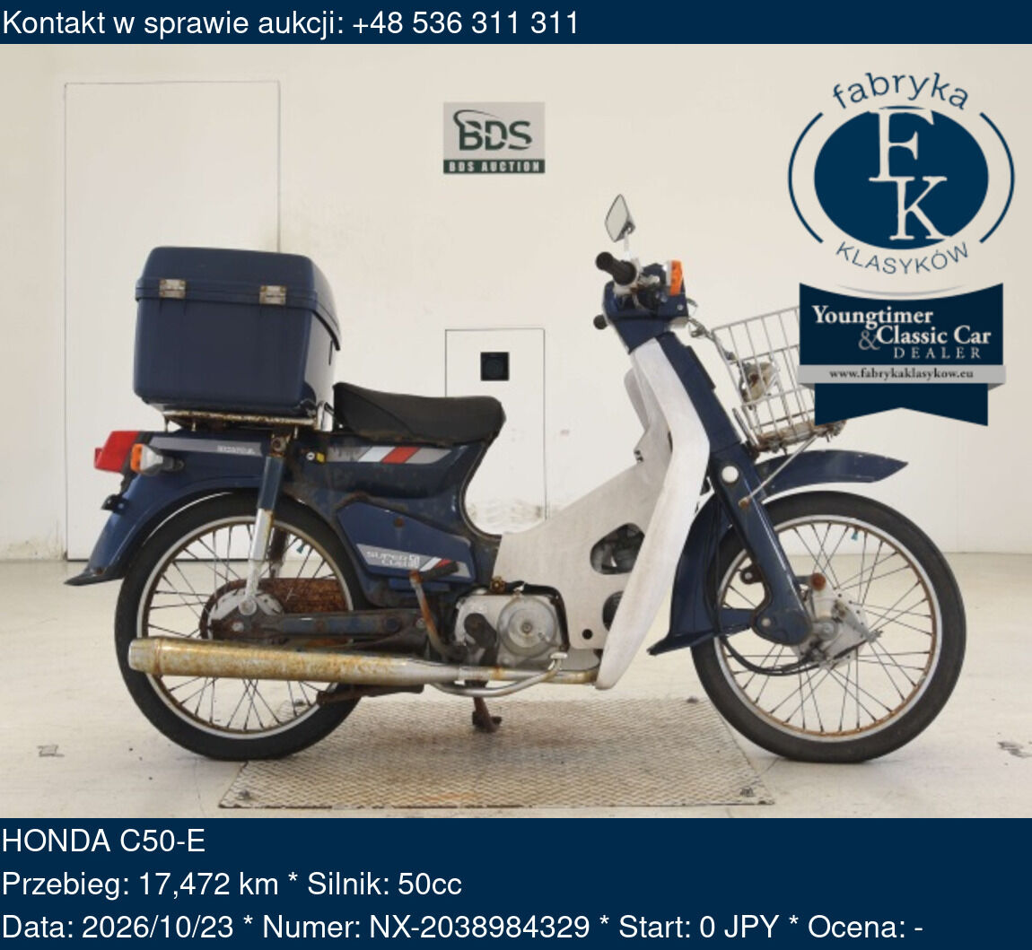 HONDA C50-E  - zdjęcie 2