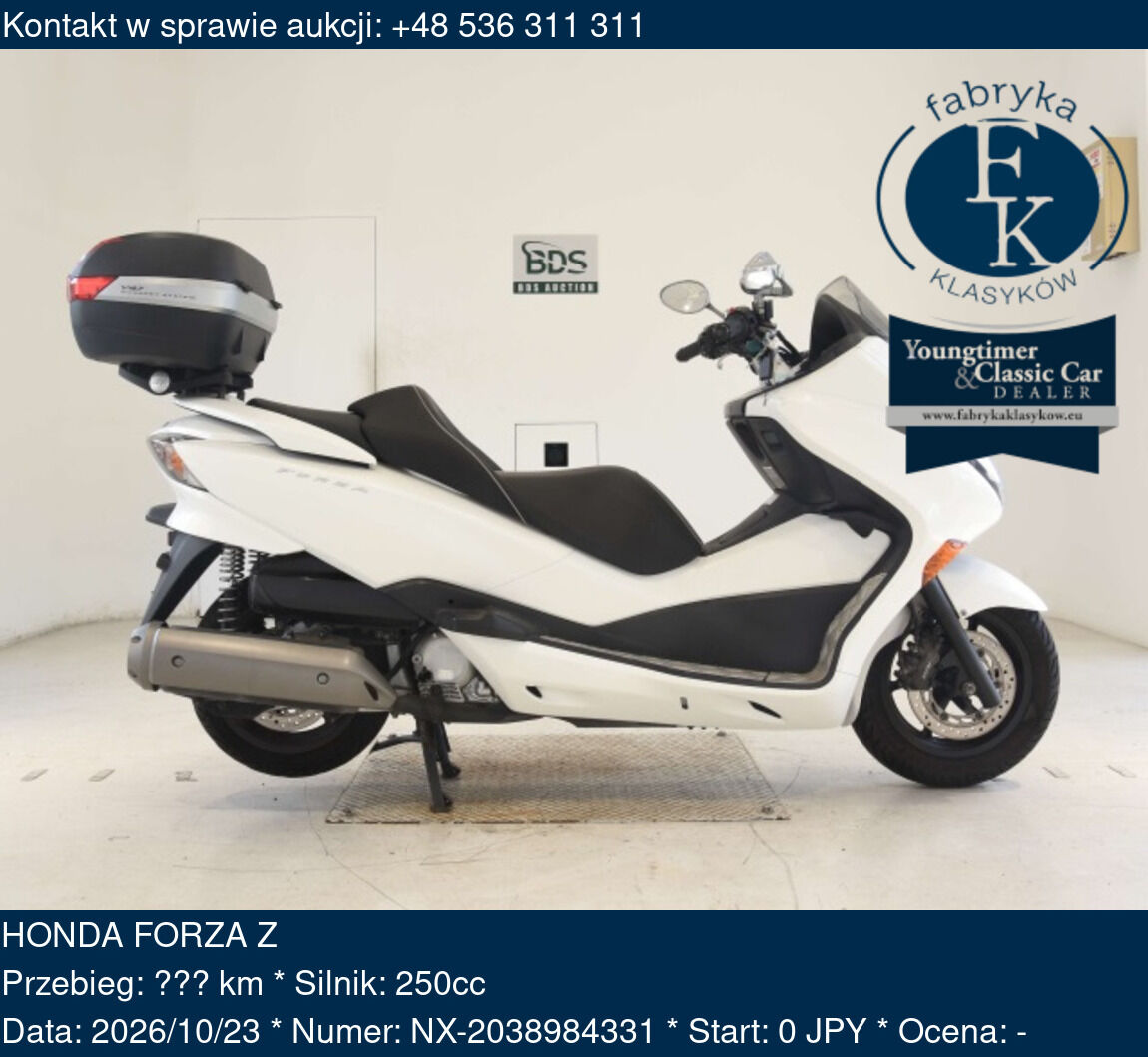 HONDA FORZA Z  - zdjęcie 2