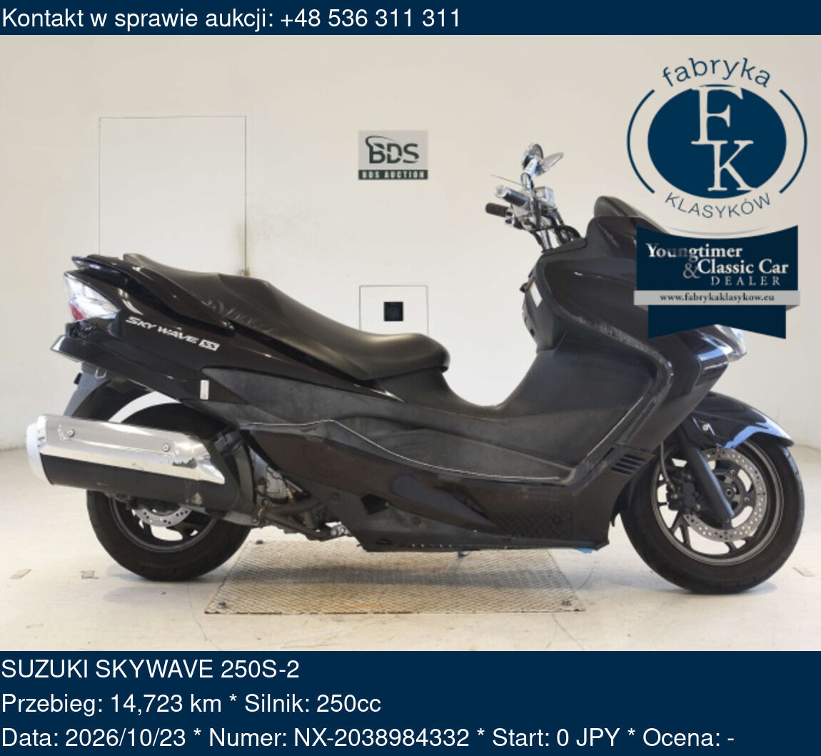 SUZUKI SKYWAVE 250S-2  - zdjęcie 2